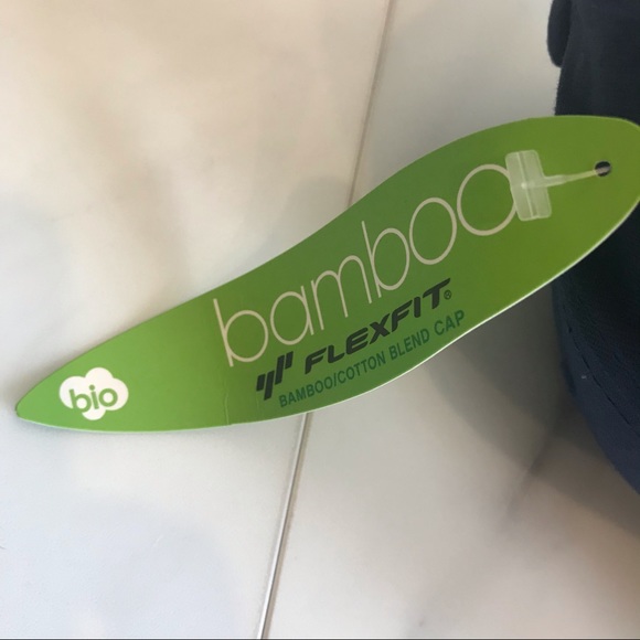 2/$20 Unisex NWT Flexfit Hat Bamboo Navy - Picture 3 of 5
